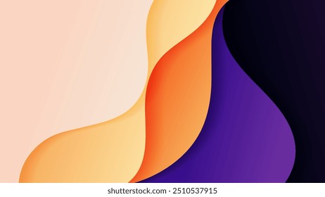 Vector background with soft gradient color on background .Vector background for wallpaper. Eps 10