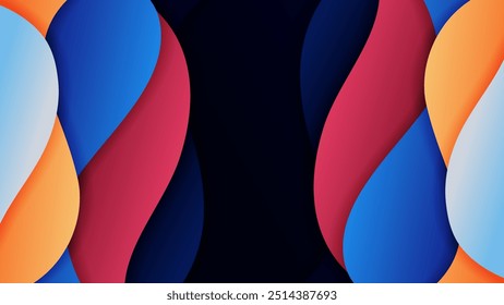 Vector background with soft gradient color on background .Vector background for wallpaper. Eps 10