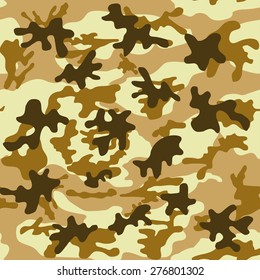 vector background of soldier brown