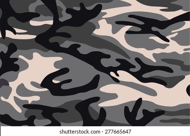 vector background of soldier grey camo pattern