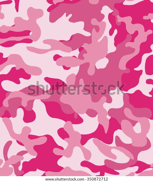 Vector Background Soldier Pink Stock Vector (Royalty Free) 350872712