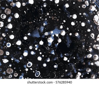 vector background space. Planets, stars, wonderful world