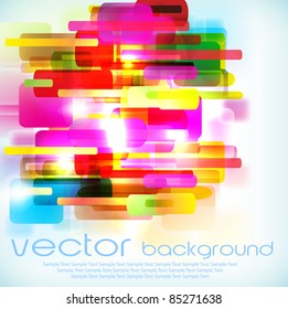 Vector background with space for text