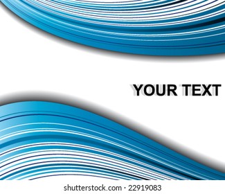 Vector background with a space for your text