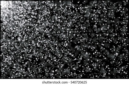 Vector background  with sparkles.Glowing light glitter background. White spot lights background.