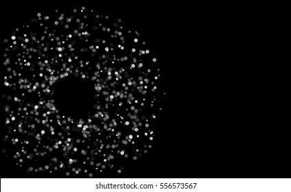 Vector background with sparkles.Glowing light glitter background. White spot lights background.