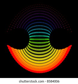 vector background spectrum