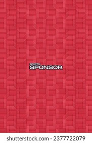 Fondo vectorial para la textura de patrón de sublimación textil de tela de Jersey Sport