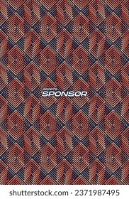 Vector Background for Sport Jersey Sublimation Pattern Texture