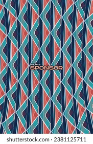 Vector Background for Sport Jersey Sublimation Fabric Textile Pattern Texture