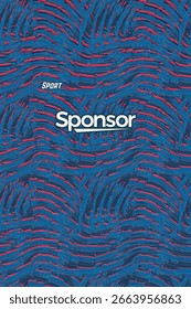 Fundo do vetor para a textura do padrão de sublimação da camisa do esporte
