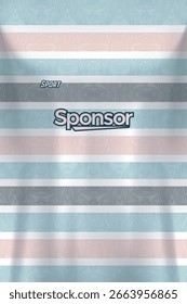 Vector Background for Sport Jersey Sublimation Pattern Texture