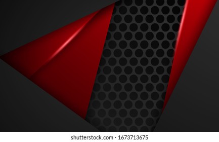 vector background sports abstract background red black texture