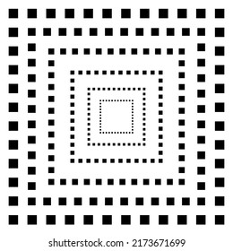 Fondo vectorial de los cuadrados, color negro