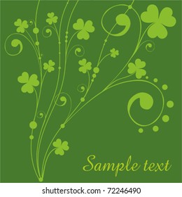 vector background for St. Patrick's Days