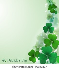 Vector background for St. Patrick's Days