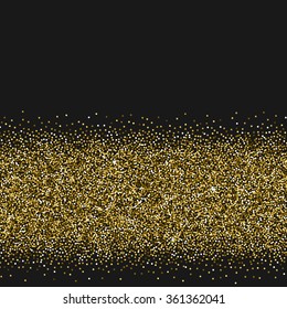 Vector background with star gold texture, glitter, sparkles, made for invitation, wedding, greeting card, web template, layout, logo etc