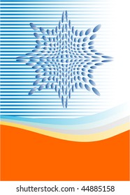 Vector. Background star ornament 04. More Backgrounds see in portfolio