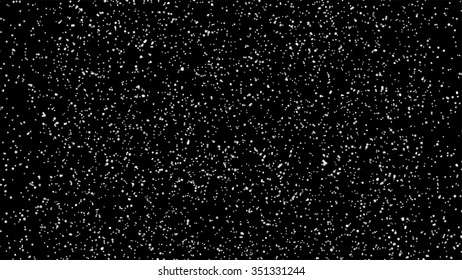 Vector background. Starry night sky. Stars, sky, night. 