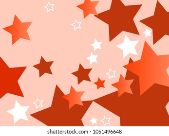 Vector background with stars.