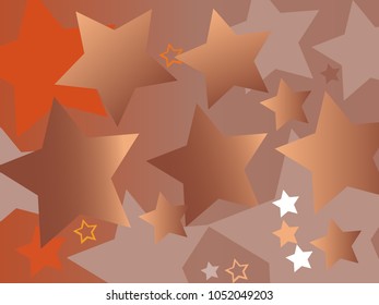 Vector background with stars.