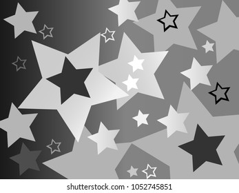 Vector Background Stars Stock Vector (Royalty Free) 1052745851 ...