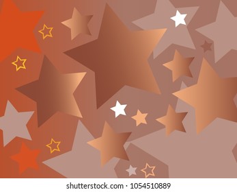 Vector background with stars.