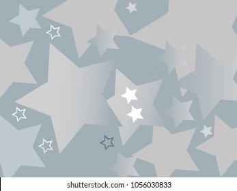 Vector background with stars.