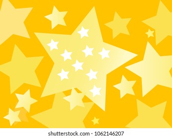 Vector background with stars.