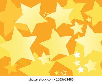 Vector background with stars.
