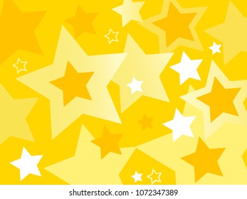 Vector background with stars.