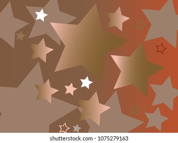 Vector background with stars.