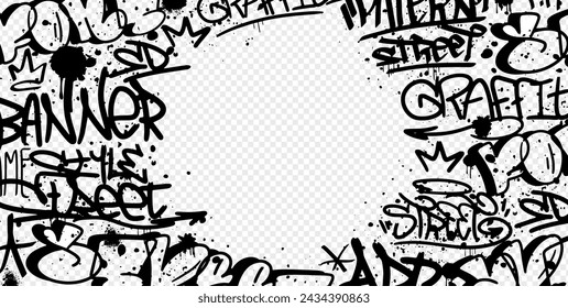 Vector background in street