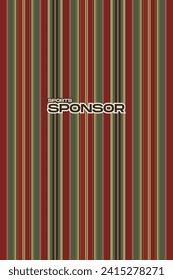 Vector Background Stripes for Sport Jersey Sublimation