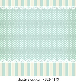 Vector background in style shabby chic