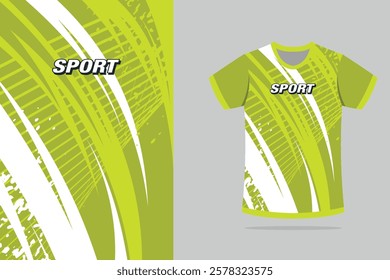 Vector background for sublimation printing jersey fabric in green color Vector EPS 10