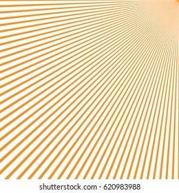Vector background sun rays with white and orange color