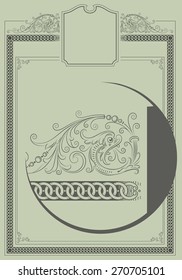 Vector background. Template advertisements, envelope, wedding, invitations or greeting cards 
