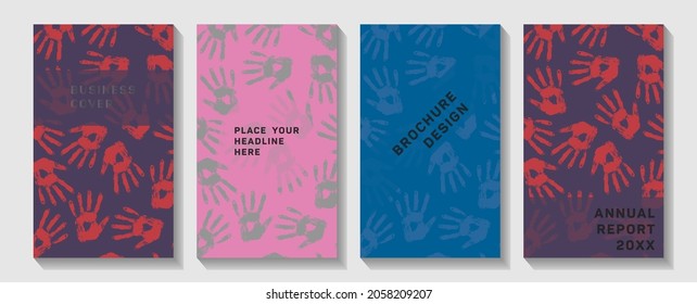 Vector background.  Template design - symbol of team, friendship, united , support, family and others .