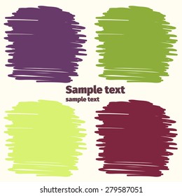 Vector background for text.