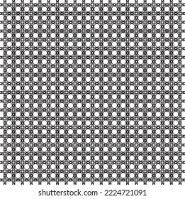 Vector background or texture of black geometric shapes on white