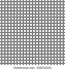 Vector background or texture of black geometric shapes on white