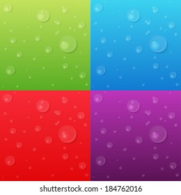vector background or texture colored surface or a liquid with bubbles