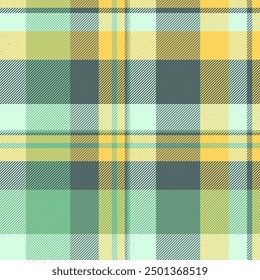 Textura de fondo de Vector de patrón de tartán de tela con un tejido sin costuras a cuadros en colores pastel y claros.