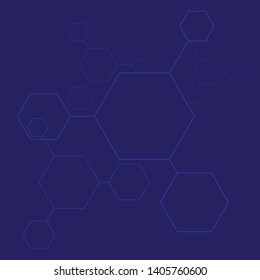 vector background texture hexagon shape