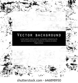 Vector background. Textures for your design. Black and white background EPS10 vector.