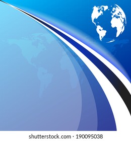 Vector background with the theme of travel