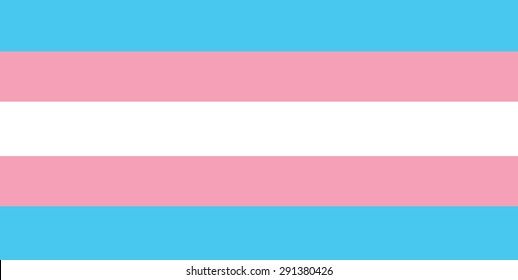 Vector Background Of Transgender Flag