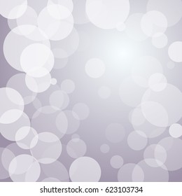 Vector background with transparent circles