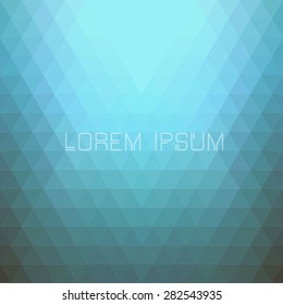 Vector background triangle.